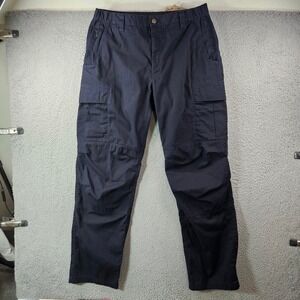 Vertx Men's Navy Blue Cargo Pants Size 36x34